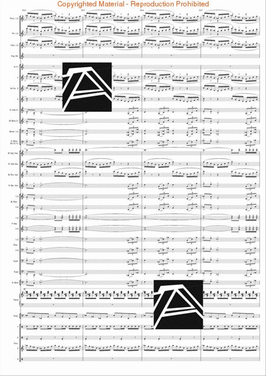 Jazz Suite No. 2 – Complete Edition (all 6 mvts.) Concert Band scores gallery preview page 58