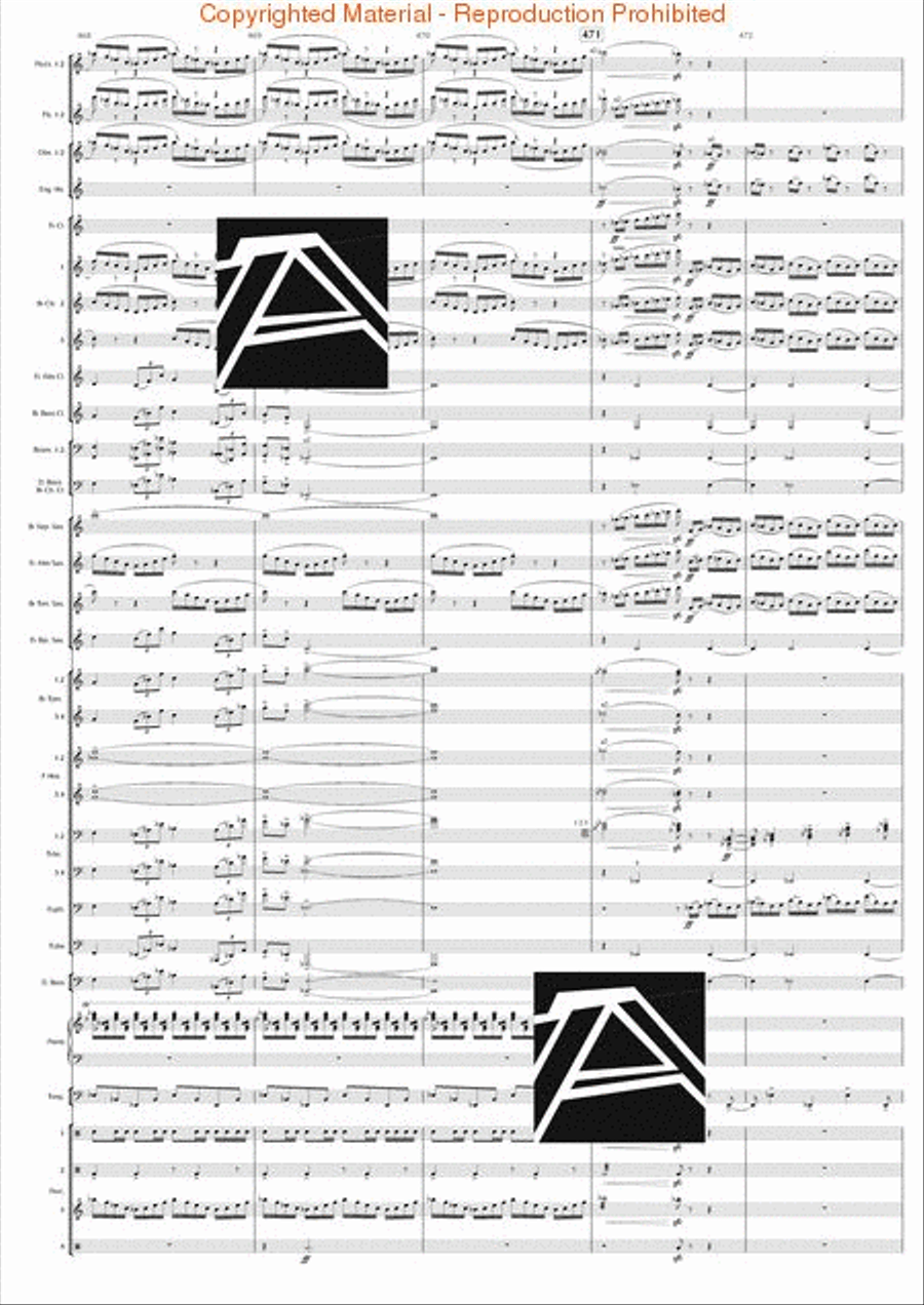 Jazz Suite No. 2 – Complete Edition (all 6 mvts.) Concert Band scores gallery preview page 59