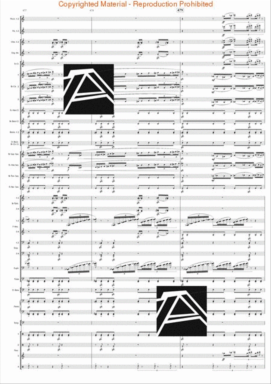 Jazz Suite No. 2 – Complete Edition (all 6 mvts.) Concert Band scores gallery preview page 61