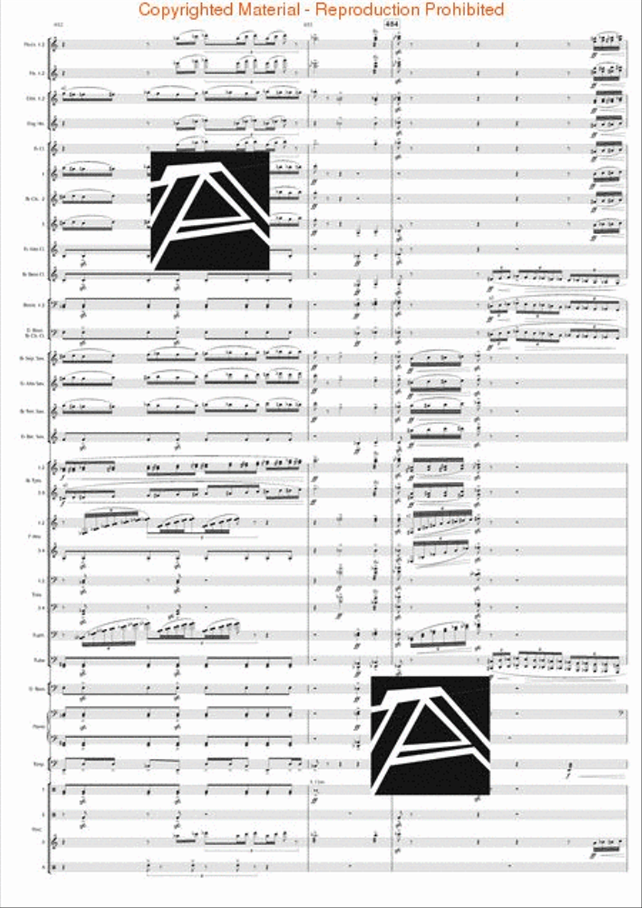 Jazz Suite No. 2 – Complete Edition (all 6 mvts.) Concert Band scores gallery preview page 63