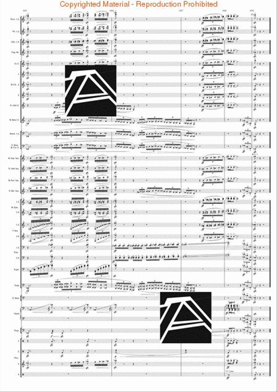 Jazz Suite No. 2 – Complete Edition (all 6 mvts.) Concert Band scores gallery preview page 64