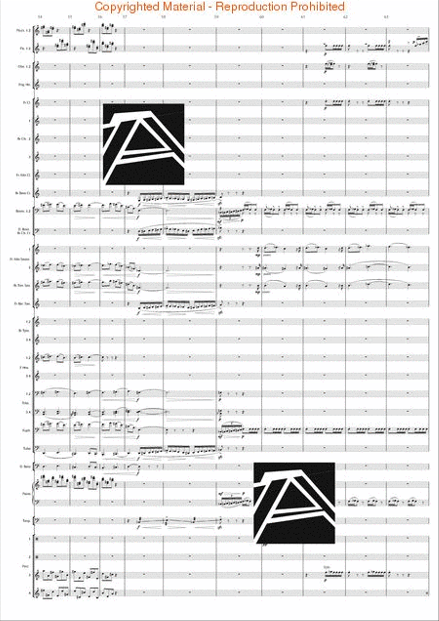 Jazz Suite No. 2 – Complete Edition (all 6 mvts.) Concert Band scores gallery preview page 9
