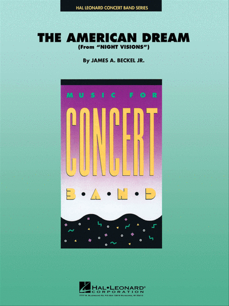 The American Dream (Medley) Concert Band scores gallery preview page 1
