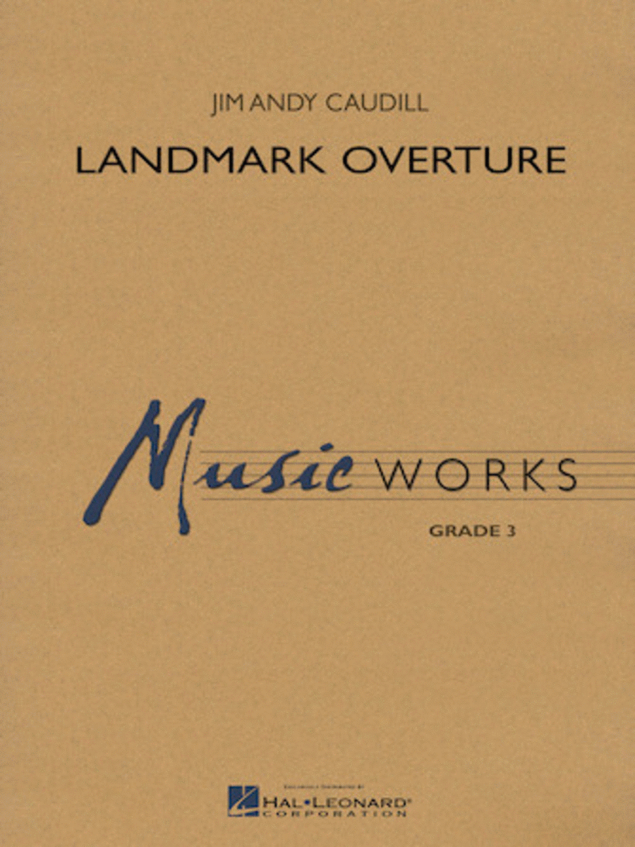Landmark Overture Landmark Overture Concert Band scores gallery preview page 1