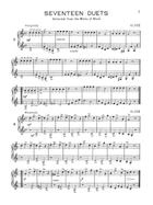 Selected Duets for Clarinet Woodwind Duet scores gallery preview page 4