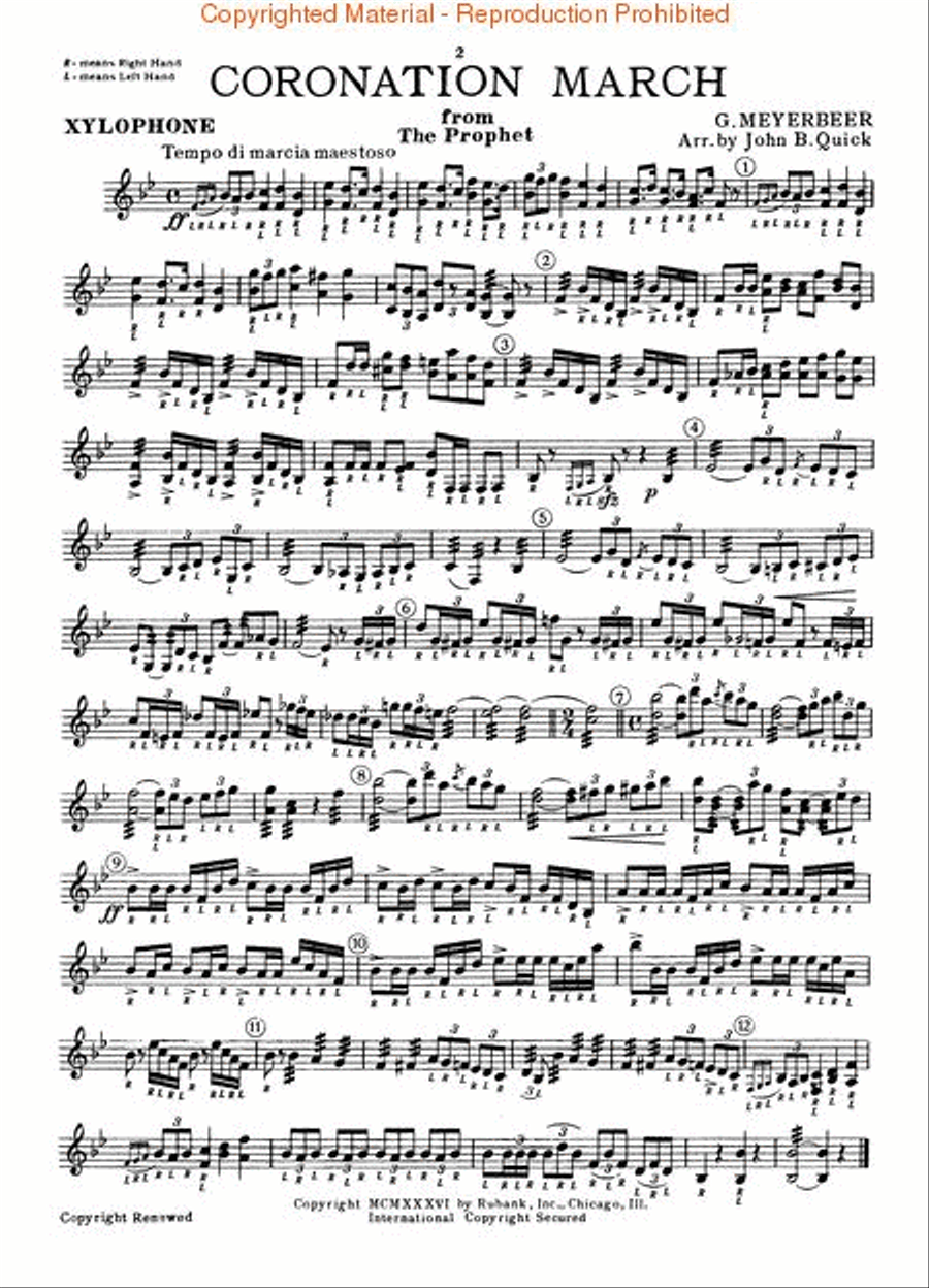 Soloist Folio - Xylophone or Marimba and Piano Piano Accompaniment scores gallery preview page 4