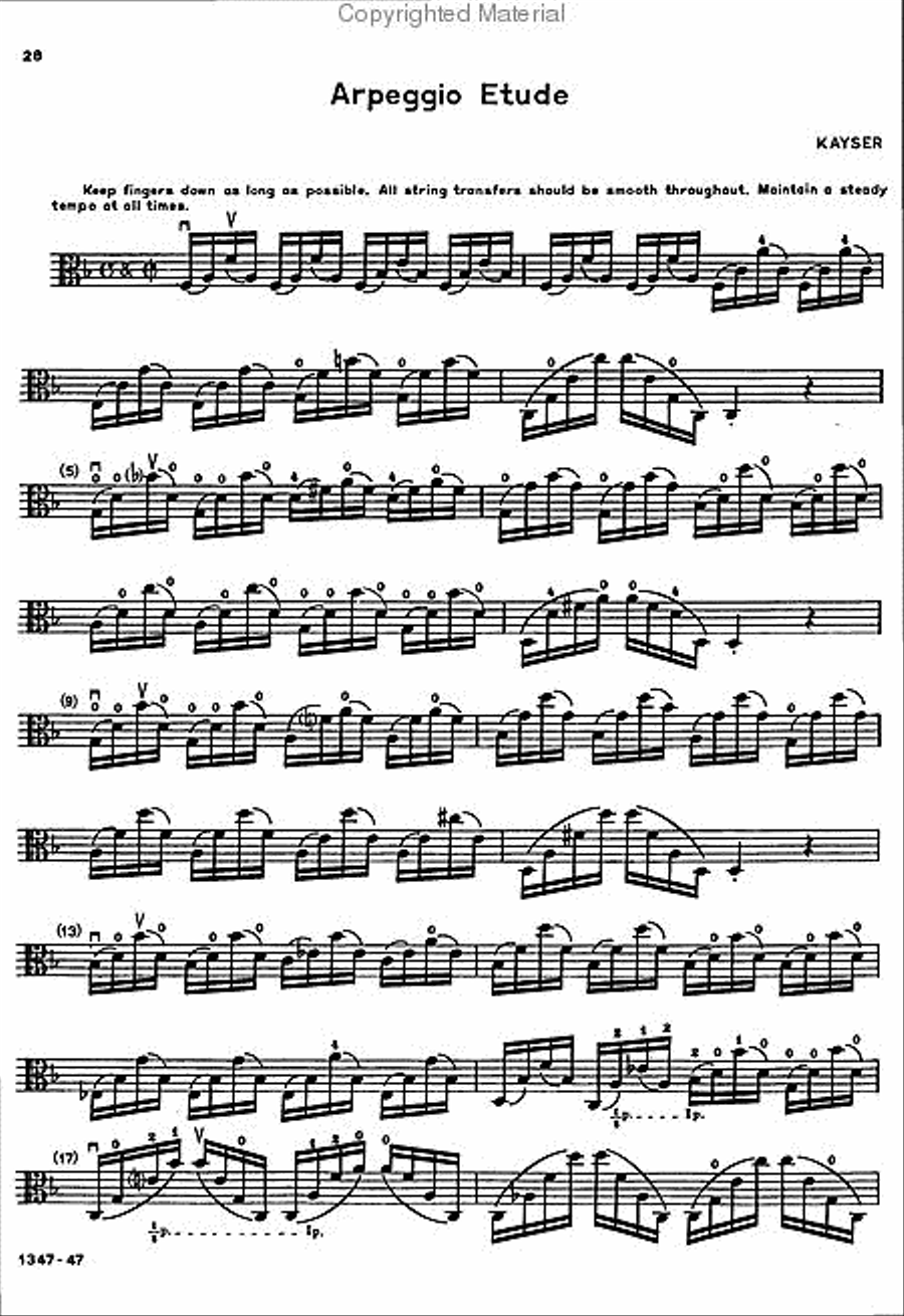 Essential Exercises and Etudes for Viola String Methods scores gallery preview page 5