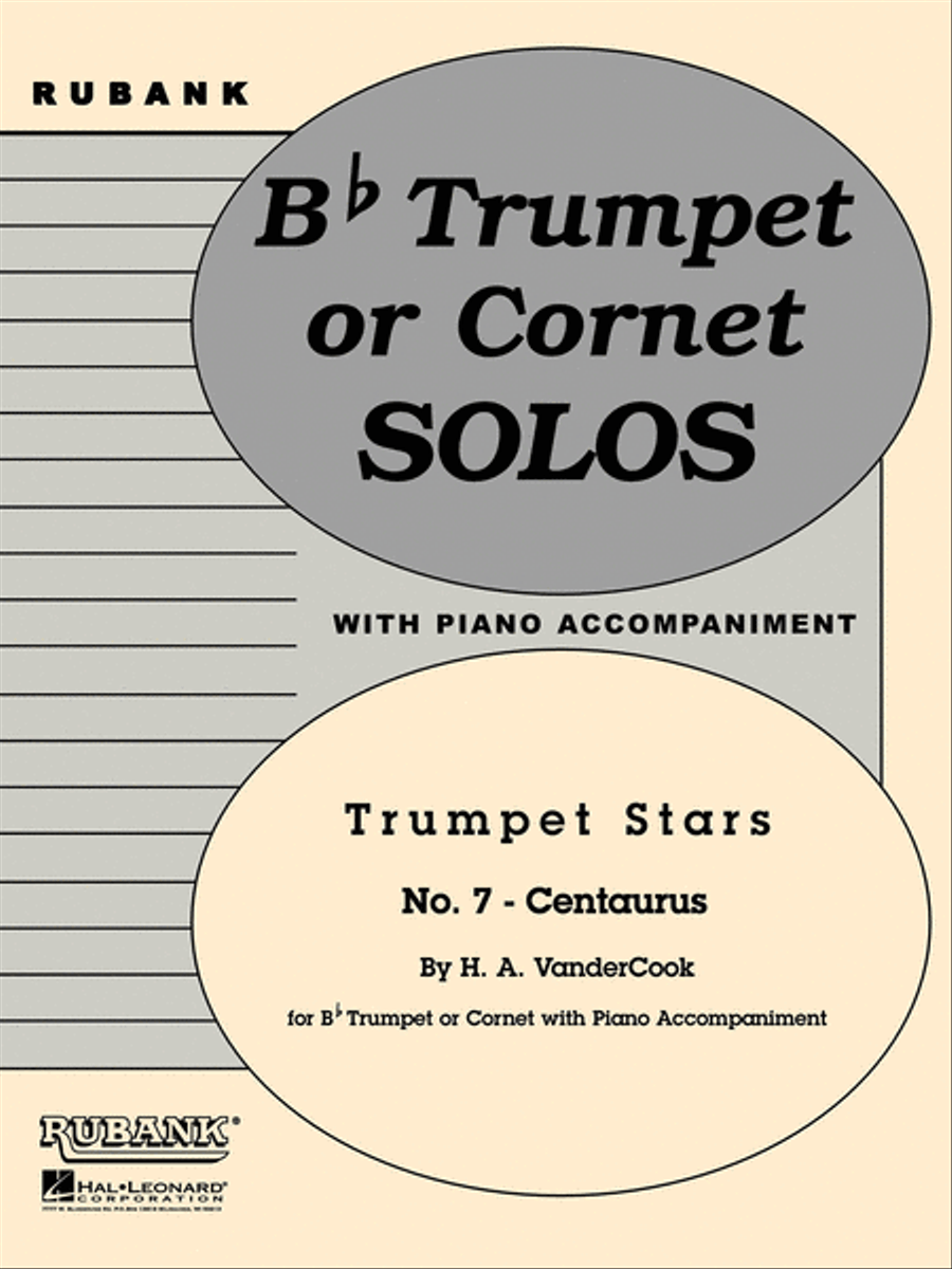Centaurus (Trumpet Stars No. 7) Cornet scores gallery preview page 1