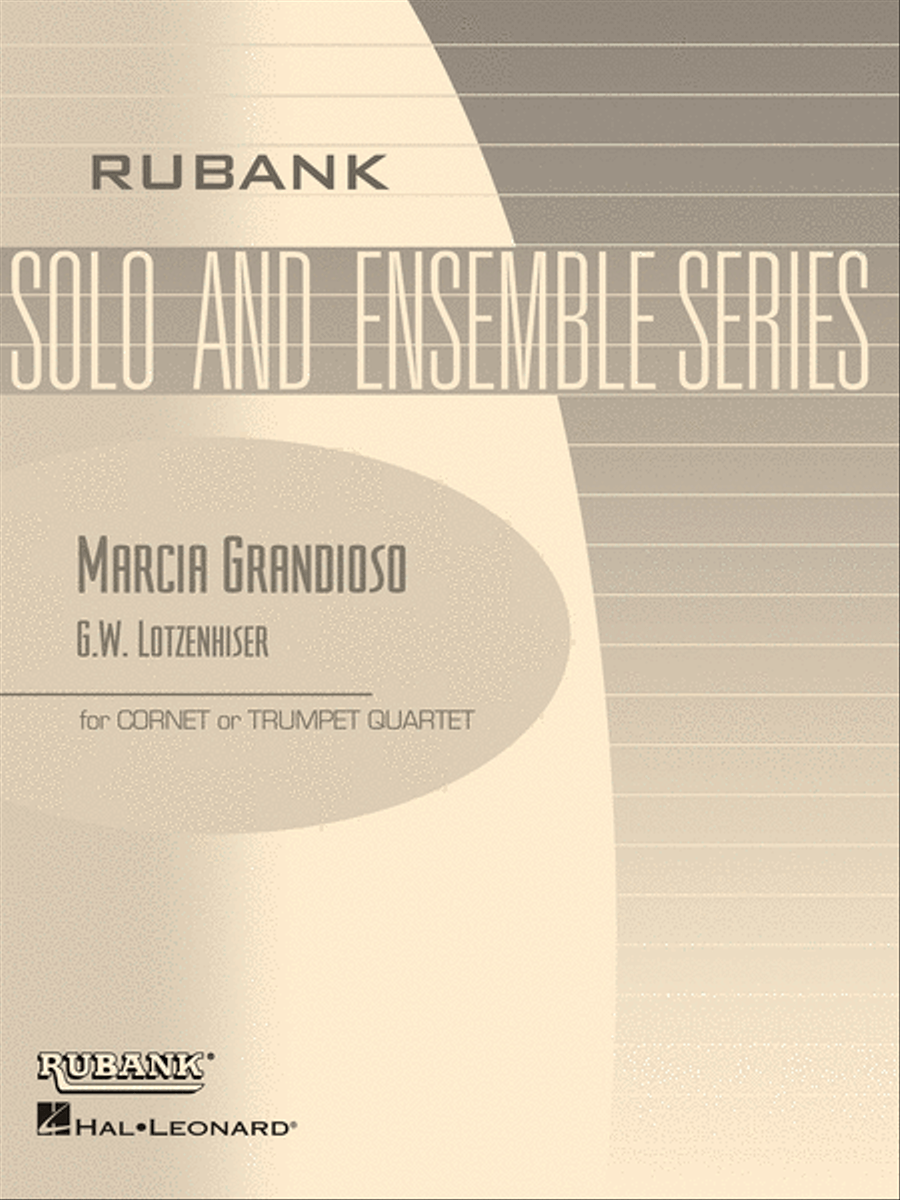 Marcia Grandioso Cornet scores gallery preview page 1