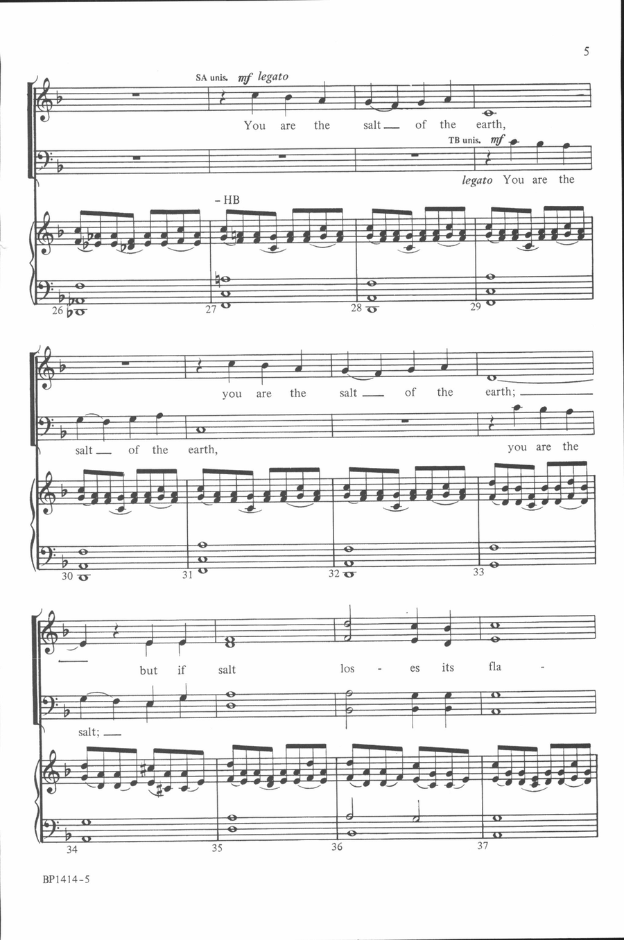 Let Your Light Shine! - Courtney 4-Part scores gallery preview page 5
