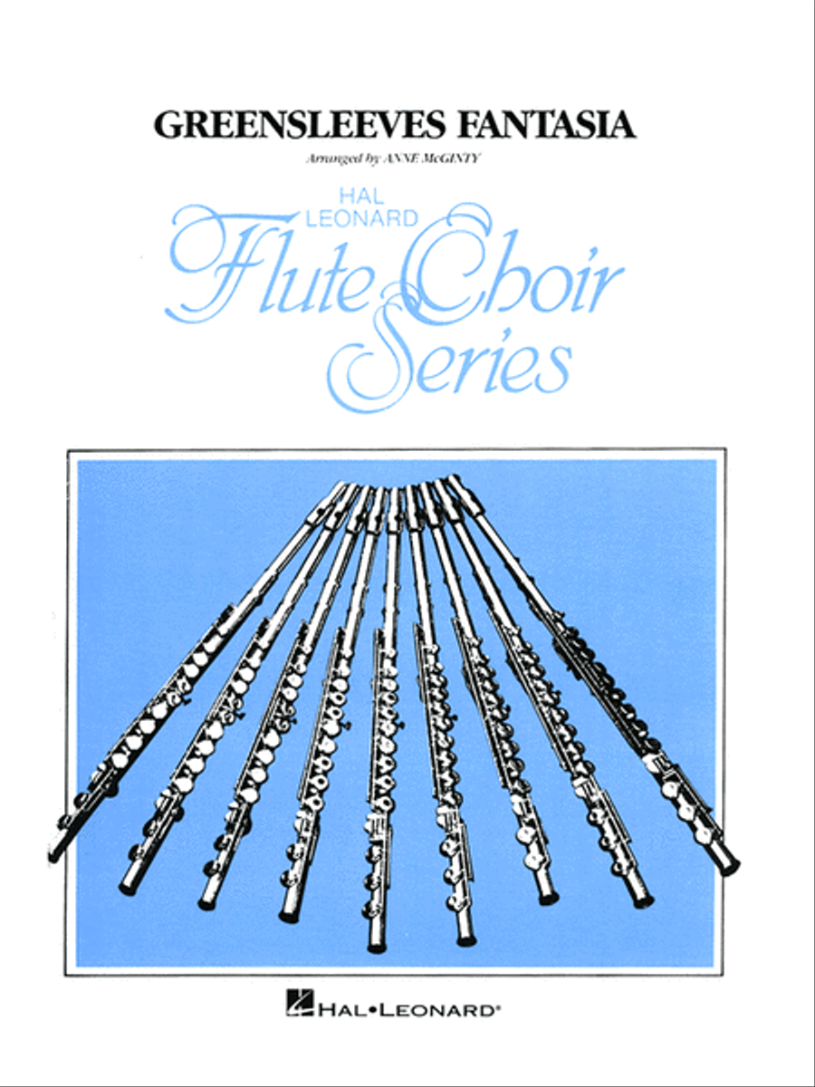 Greensleeves Fantasia - Flute Choir Series Flute Choir scores gallery preview page 1