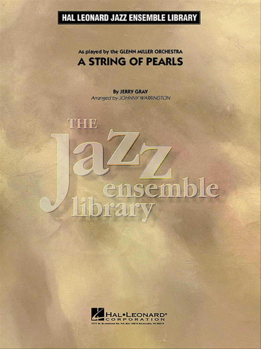 String Of Pearls, A - For Stage Band Set of Parts scores gallery preview page 1