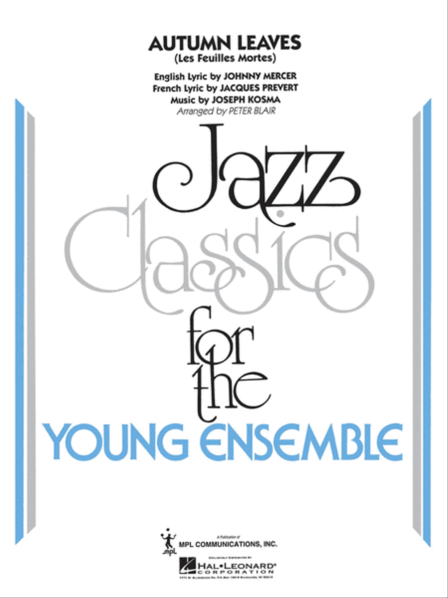 Autumn Leaves Autumn Leaves Jazz Ensemble scores gallery preview page 1