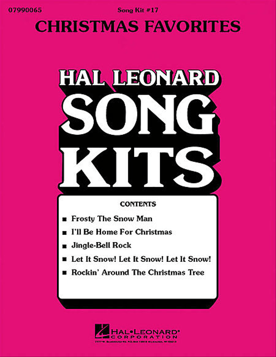 Christmas Favorites (Song Kit #17) - ShowTrax CD Choir scores gallery preview page 1