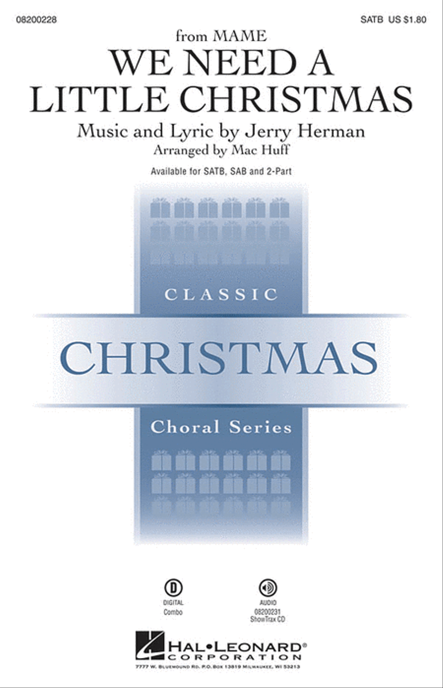 We Need a Little Christmas 4-Part scores gallery preview page 1