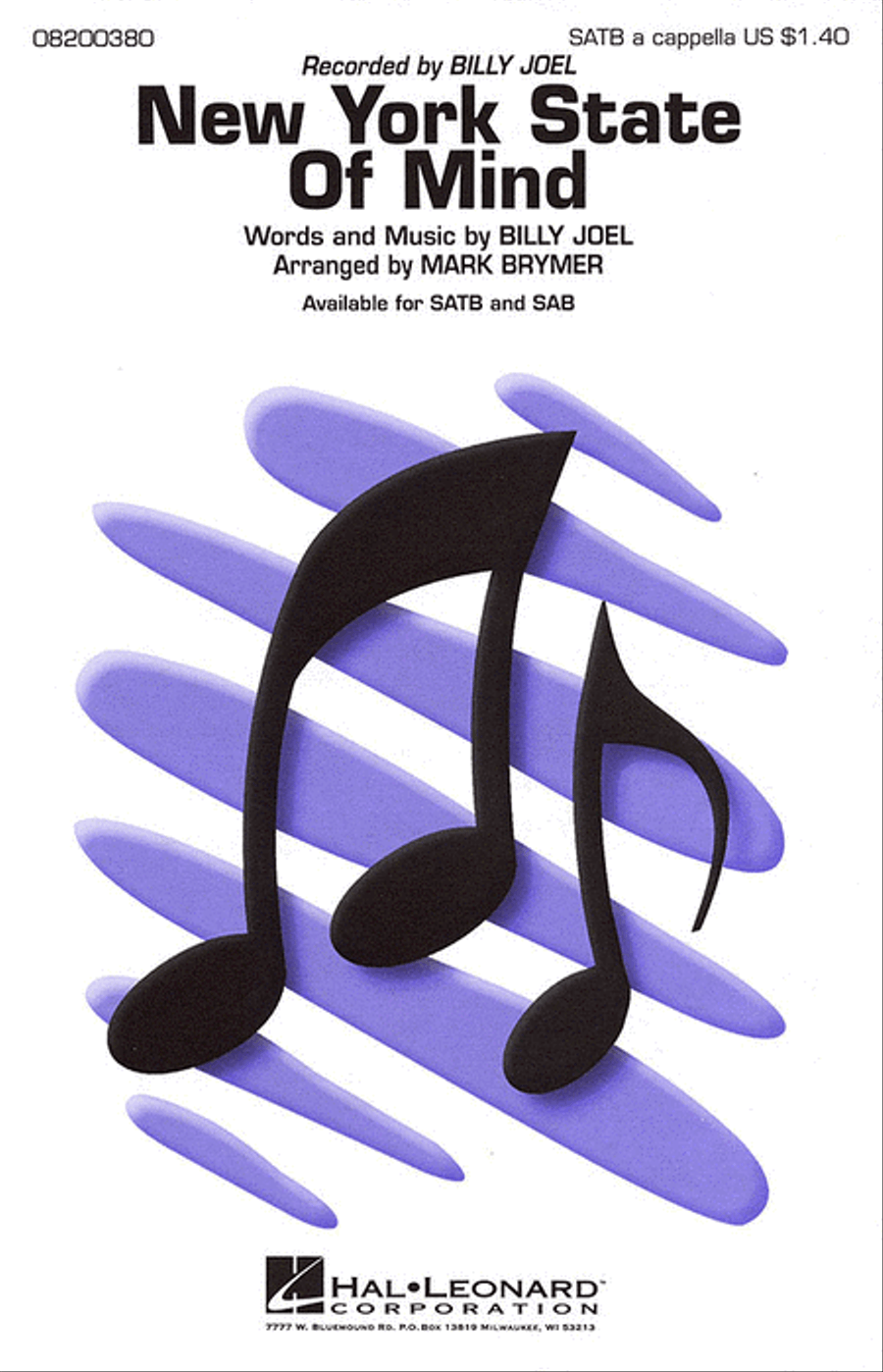 New York State of Mind New York State of Mind 4-Part scores gallery preview page 1