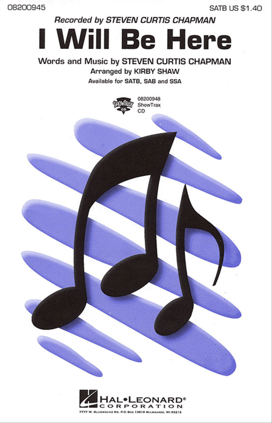 I Will Be Here I Will Be Here 4-Part scores gallery preview page 1