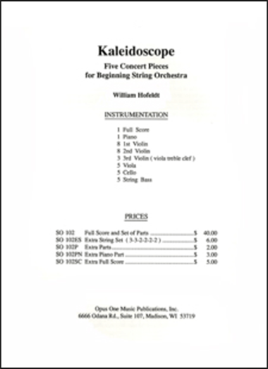Kaleidoscope - Score