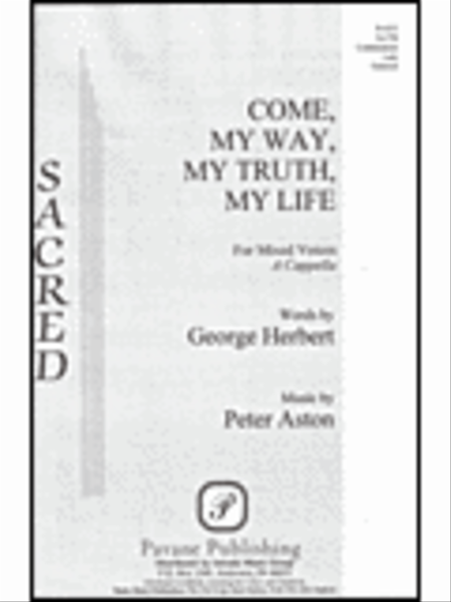 Come, My Way, My Truth, My Life 4-Part scores gallery preview page 1
