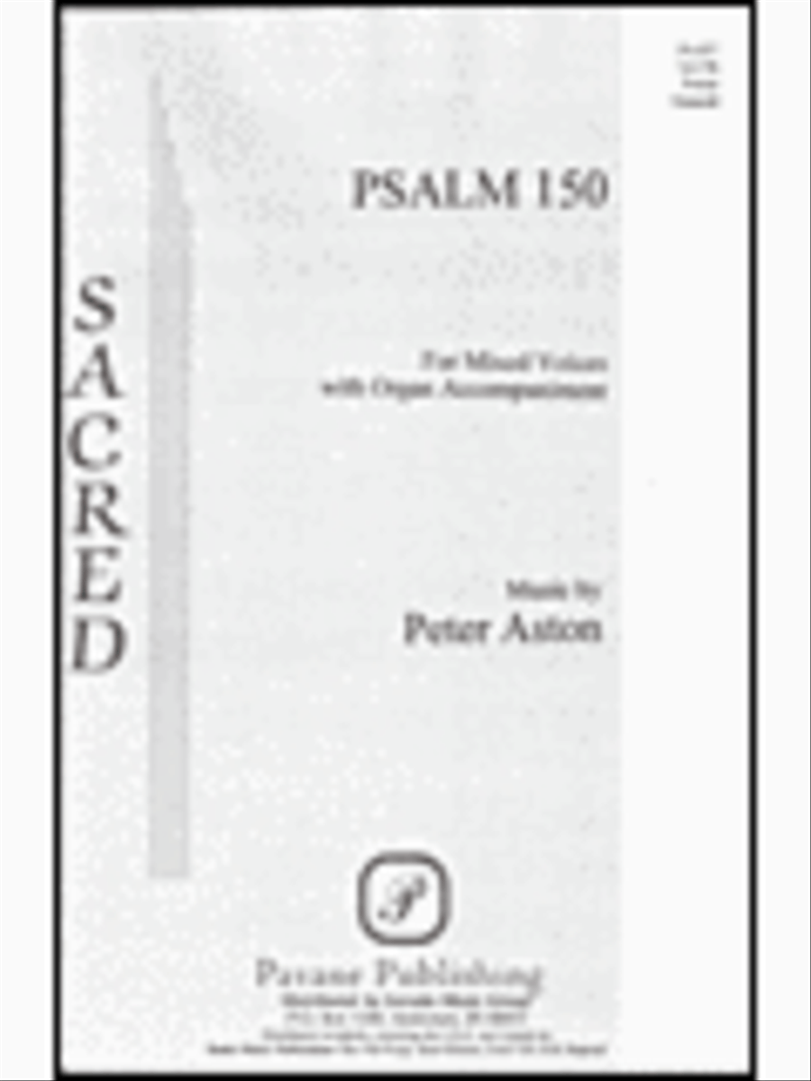 Psalm 150 Psalm 150 4-Part scores gallery preview page 1