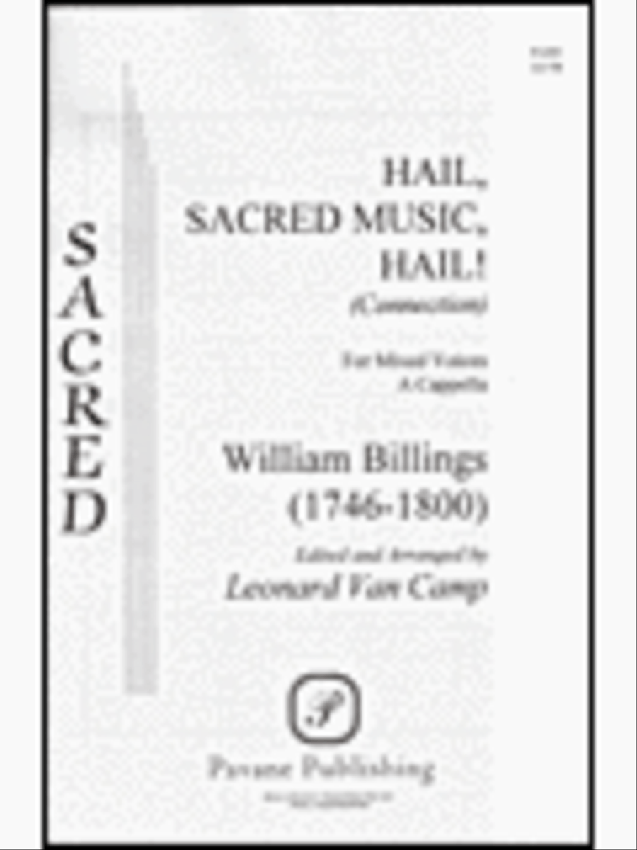 Hail, Sacred Music, Hail! 4-Part scores gallery preview page 1