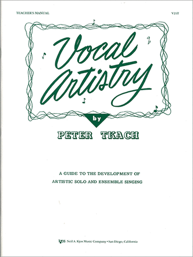 Vocal Artistry, Teacher's Manual
