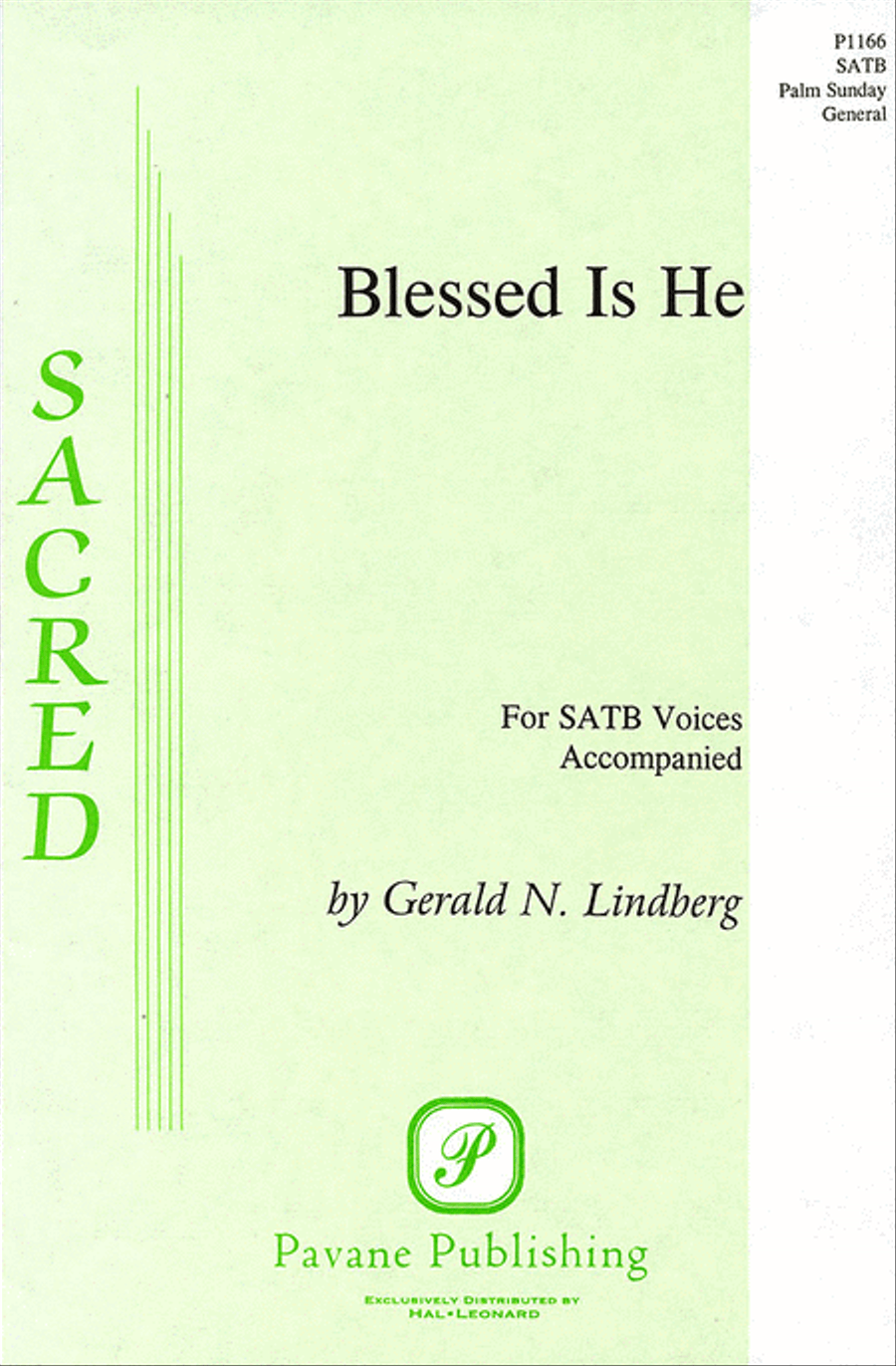 Blessed Is He Blessed Is He 4-Part scores gallery preview page 1