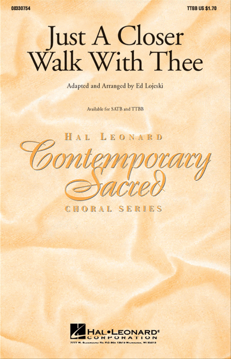 Just a Closer Walk with Thee TTBB scores gallery preview page 1
