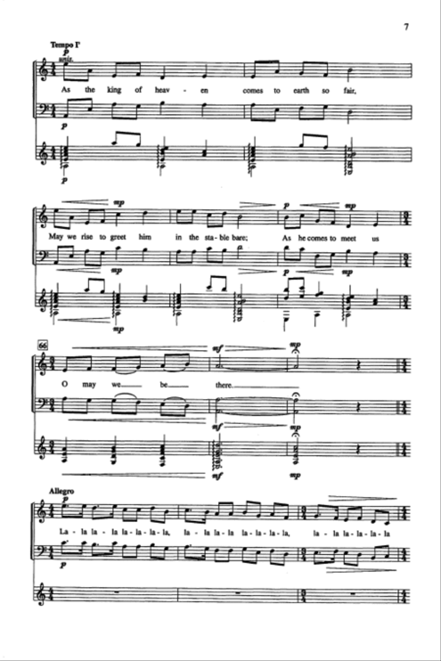 O Be Joyful O Be Joyful 4-Part scores gallery preview page 6