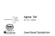 Agnus Dei - SSAATTBB