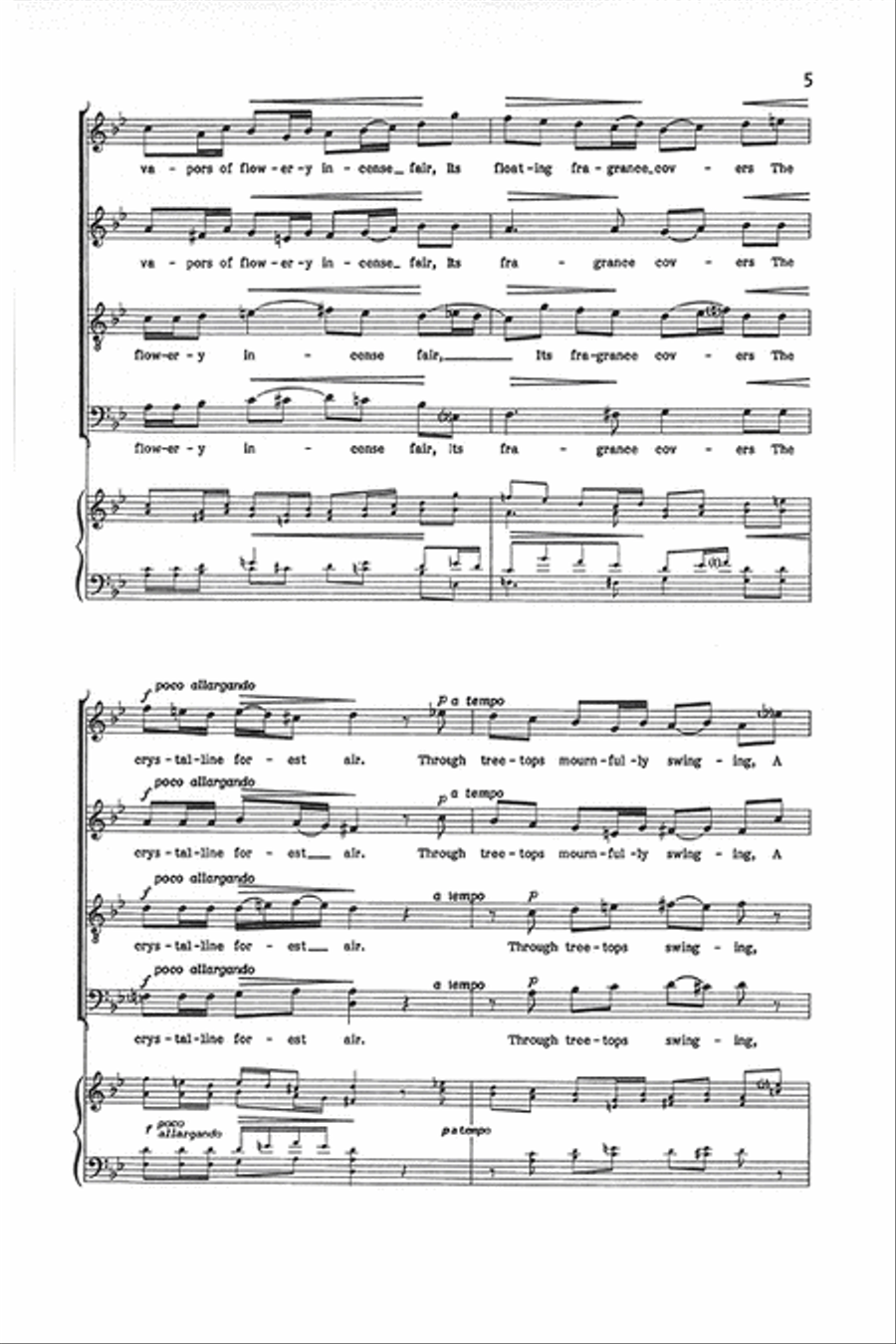 King Lily of the Valley King Lily of the Valley 4-Part scores gallery preview page 5