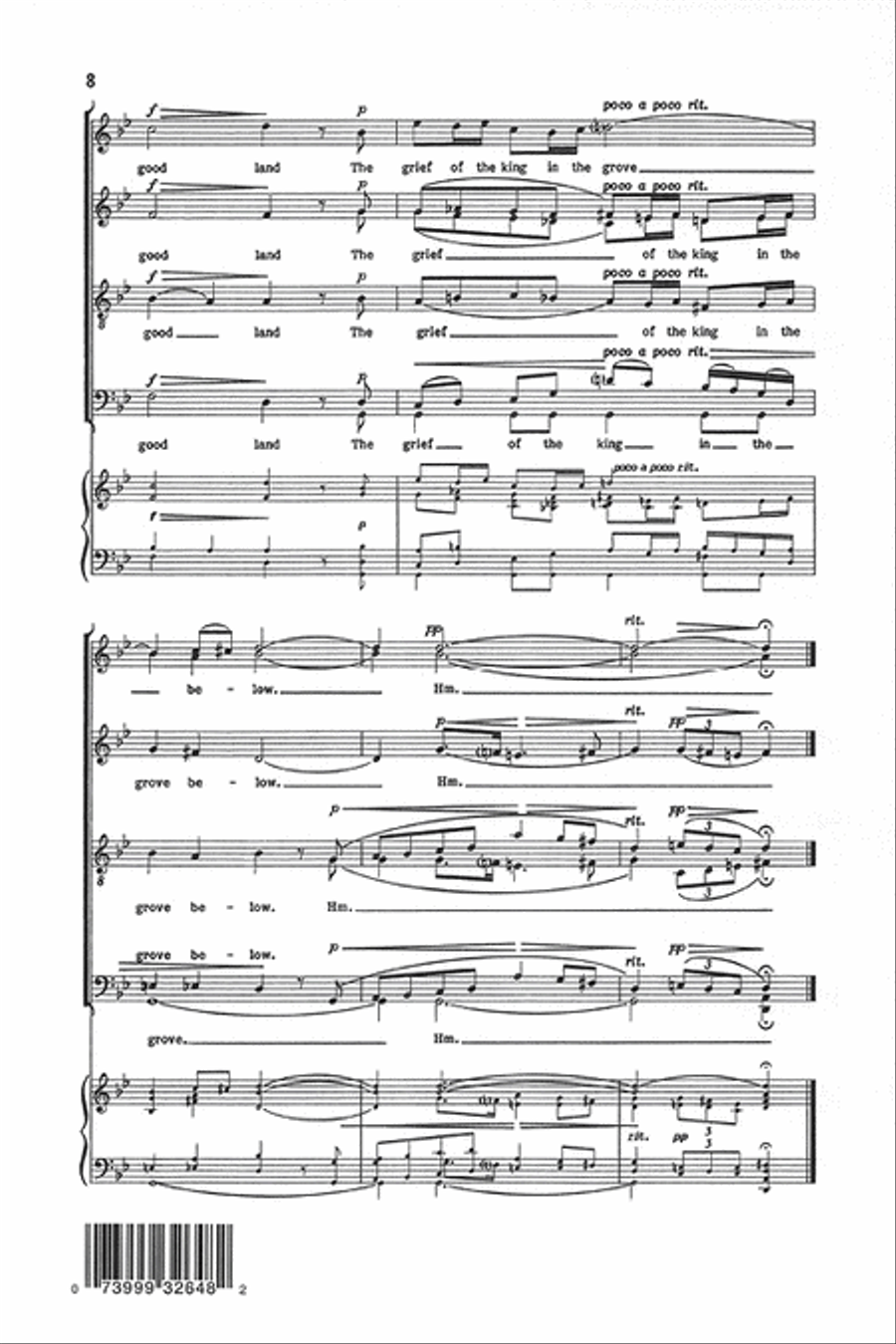 King Lily of the Valley King Lily of the Valley 4-Part scores gallery preview page 8