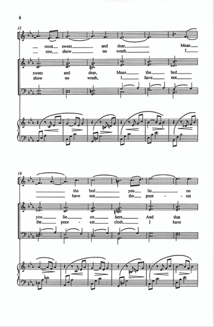 Jesu, Son Most Sweet and Dear 4-Part scores gallery preview page 3