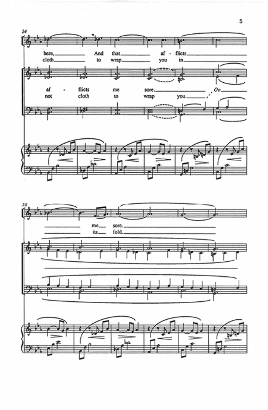 Jesu, Son Most Sweet and Dear 4-Part scores gallery preview page 4