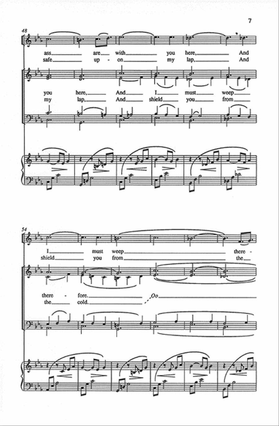 Jesu, Son Most Sweet and Dear 4-Part scores gallery preview page 6