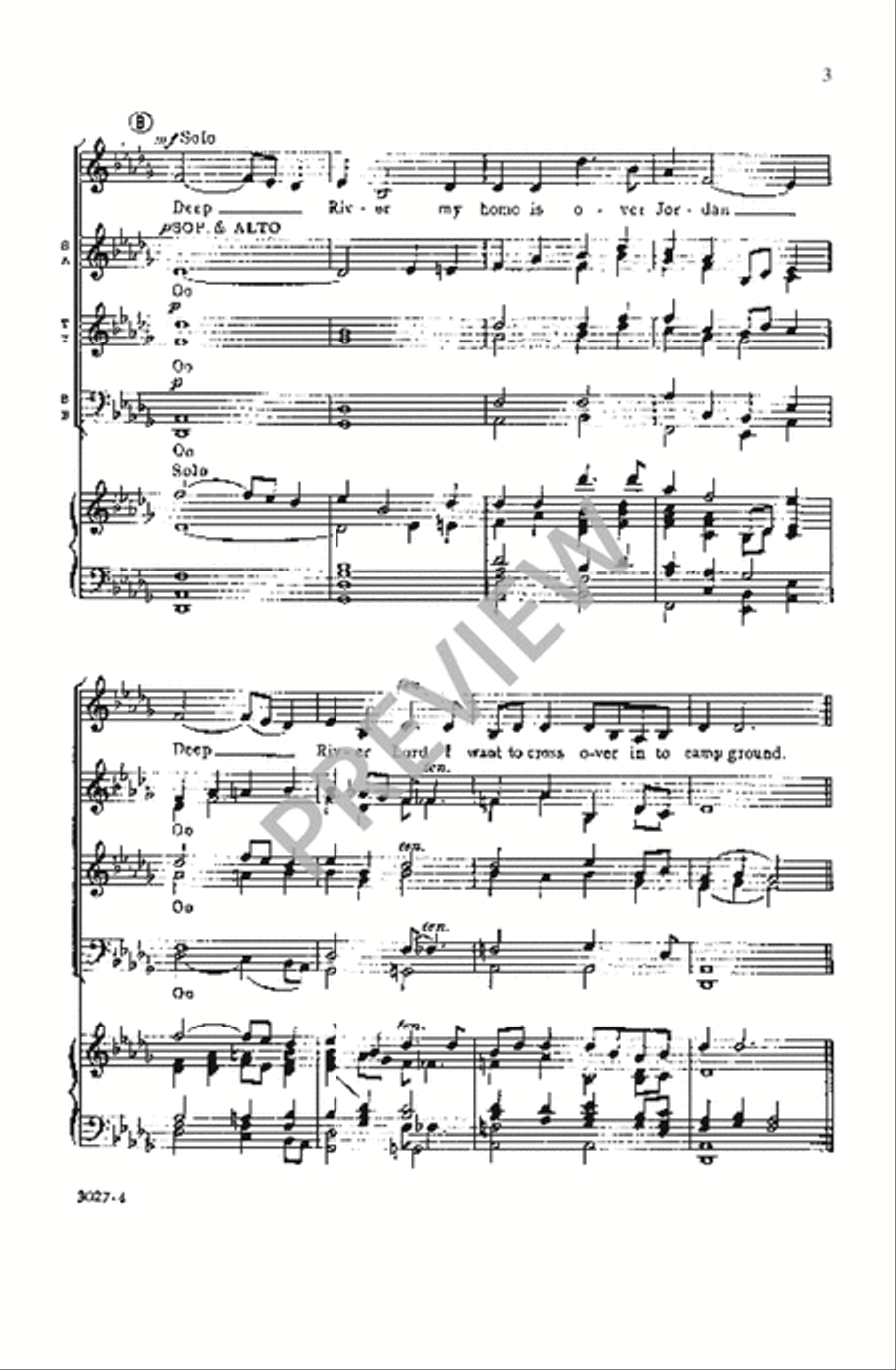 Deep River Deep River Choir scores gallery preview page 4