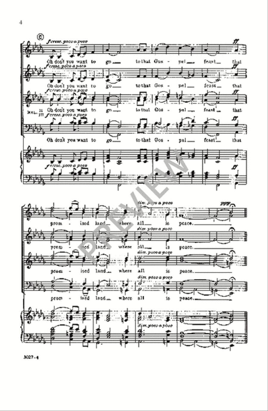 Deep River Deep River Choir scores gallery preview page 5