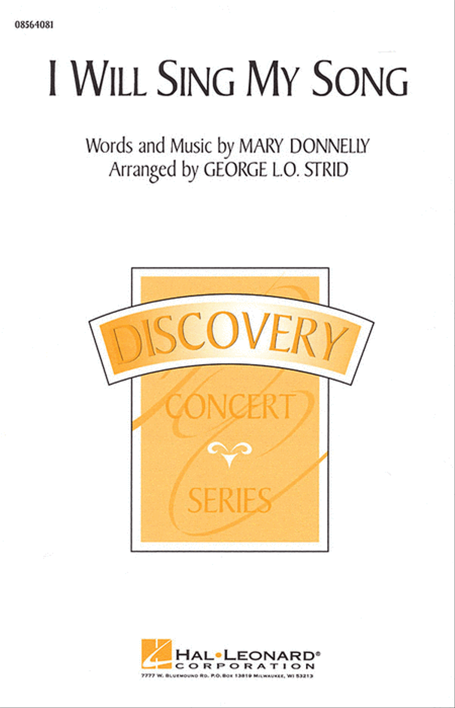I Will Sing My Song I Will Sing My Song 2-Part scores gallery preview page 1