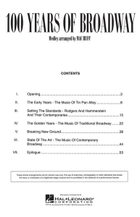 100 Years of Broadway (Medley) 4-Part scores gallery preview page 3