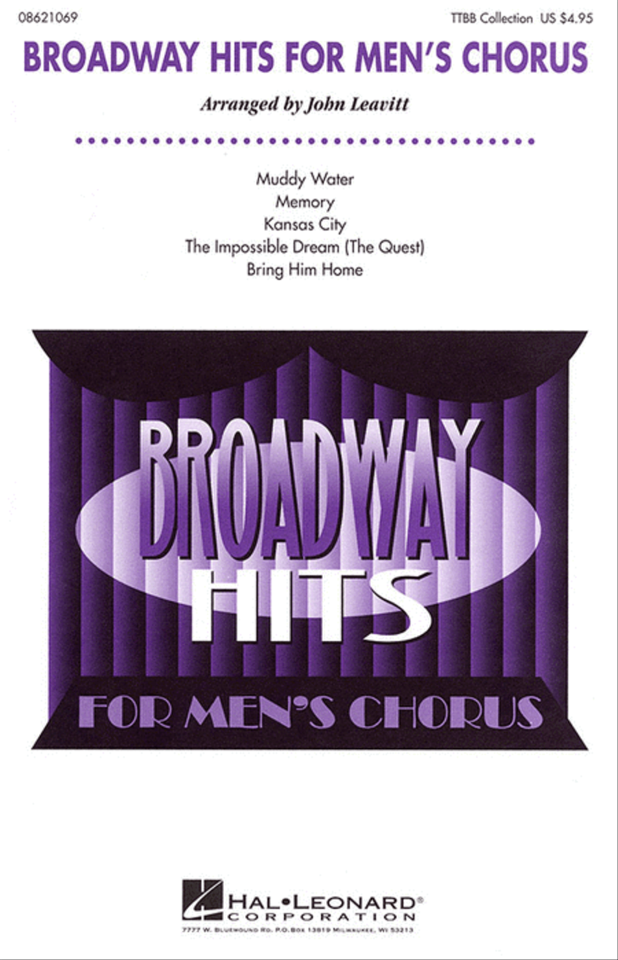 Broadway Hits for Men's Chorus (Collection) TTBB scores gallery preview page 1
