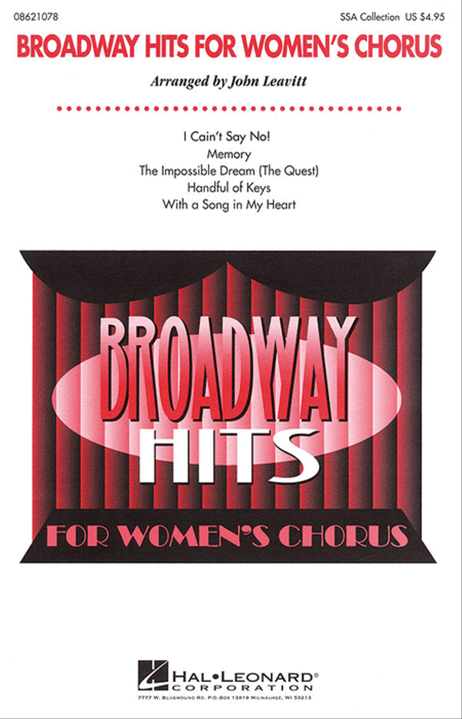 Broadway Hits for Women's Chorus (Collection) SSA scores gallery preview page 1