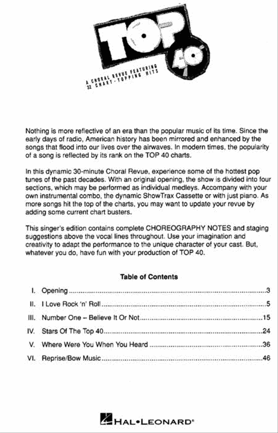 Top 40 (Feature Medley) Top 40 (Feature Medley) 2-Part scores gallery preview page 2