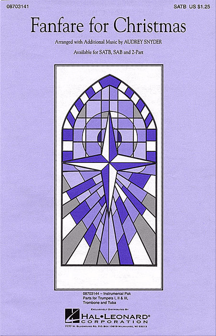 Fanfare for Christmas (Medley) Choir scores gallery preview page 1