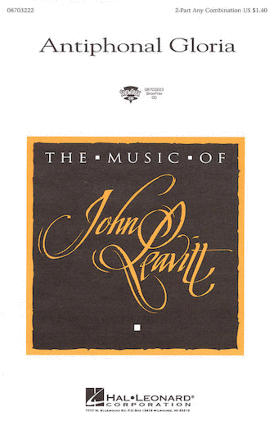 Antiphonal Gloria Antiphonal Gloria 2-Part scores gallery preview page 1