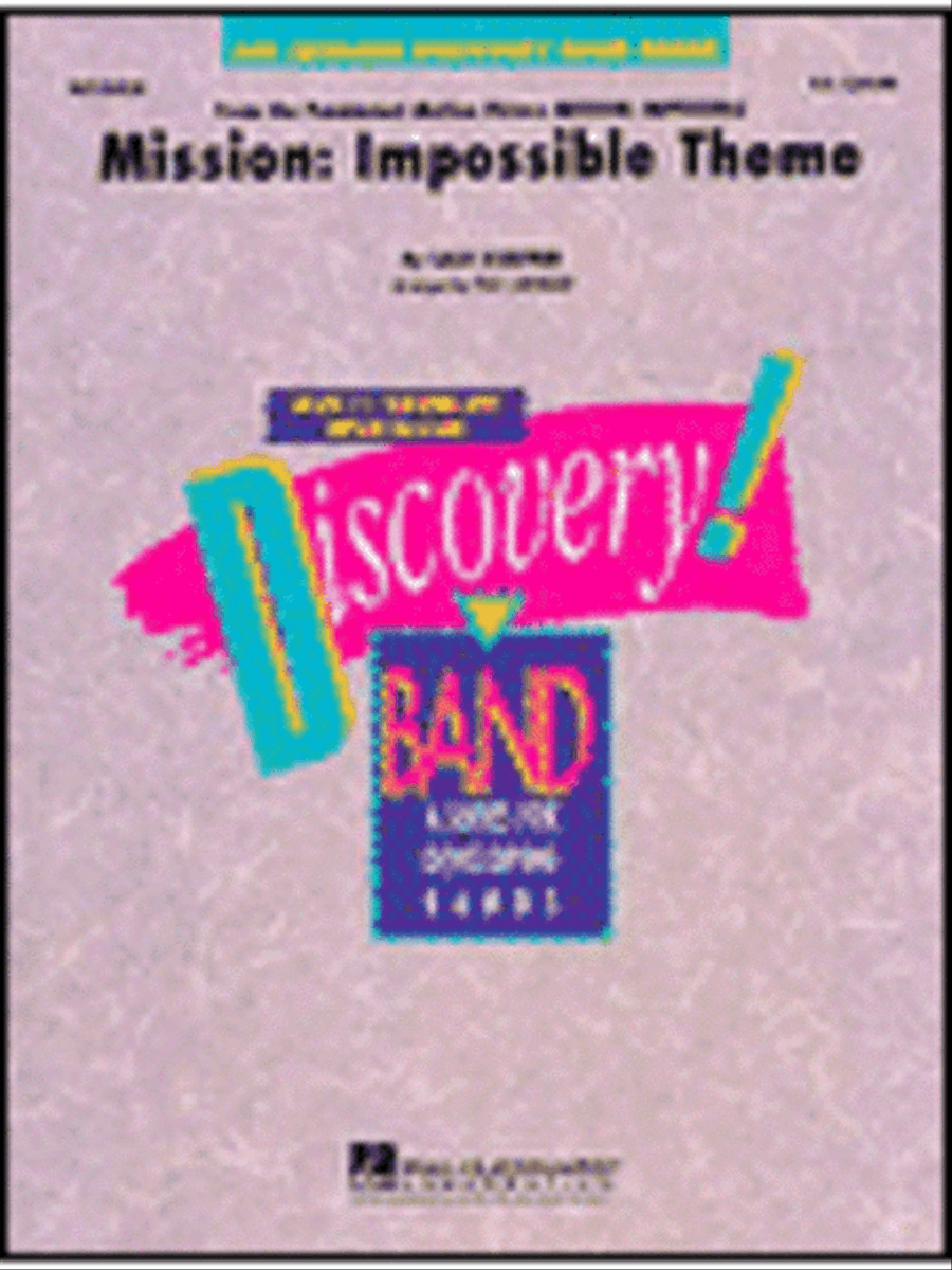 Mission: Impossible Theme Concert Band scores gallery preview page 1