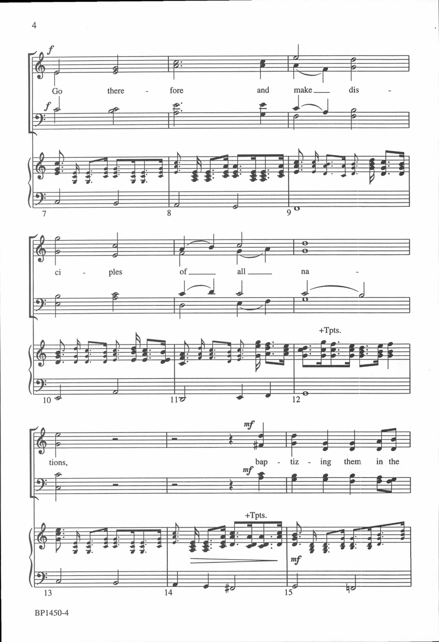 Christ for the World We Sing 4-Part scores gallery preview page 3