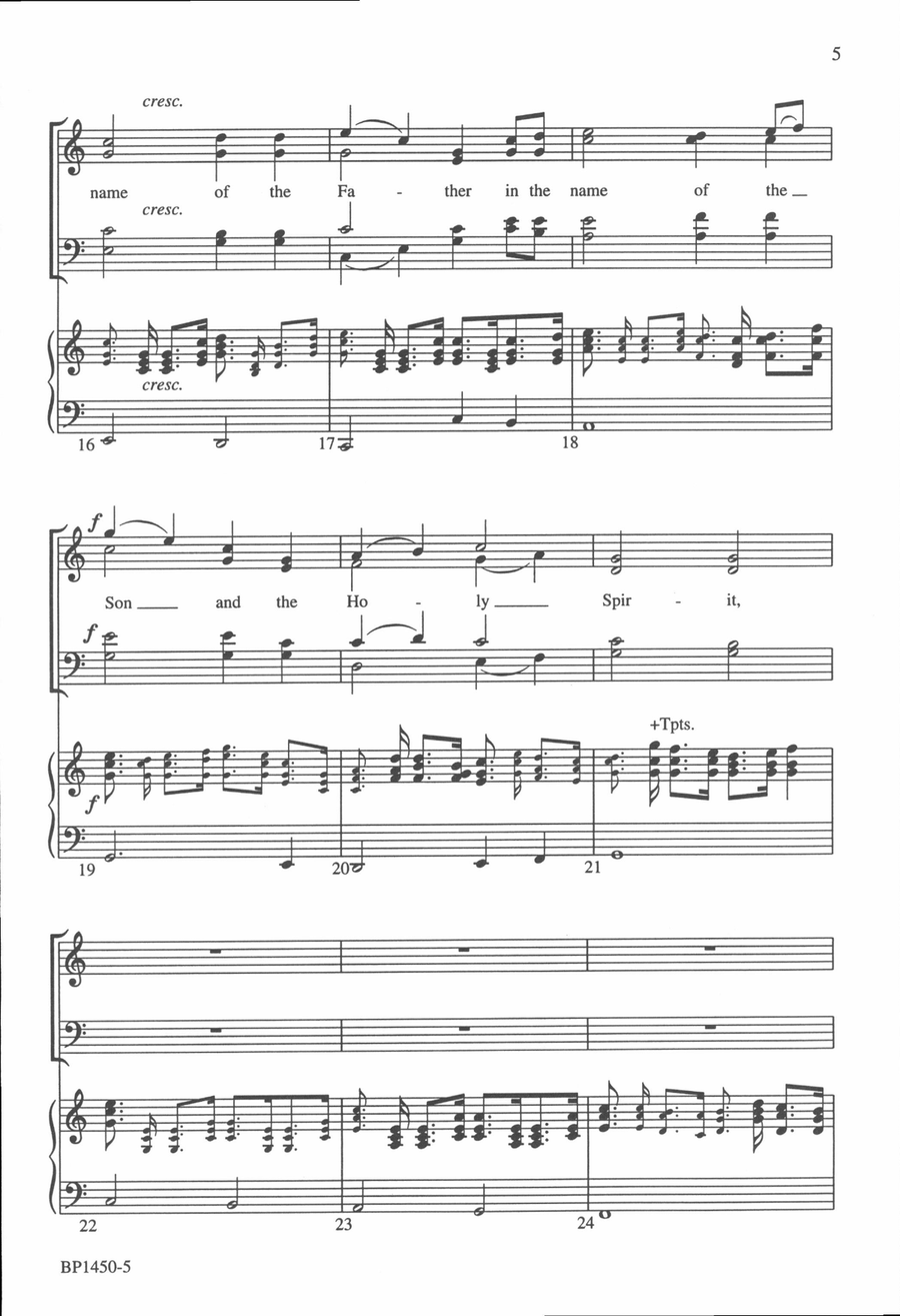 Christ for the World We Sing 4-Part scores gallery preview page 4