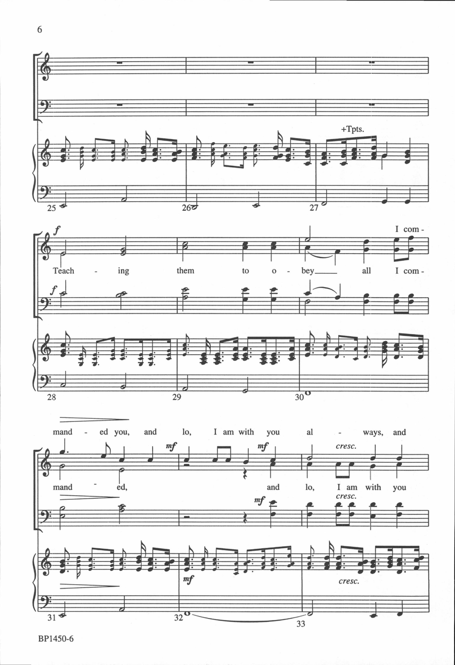 Christ for the World We Sing 4-Part scores gallery preview page 5