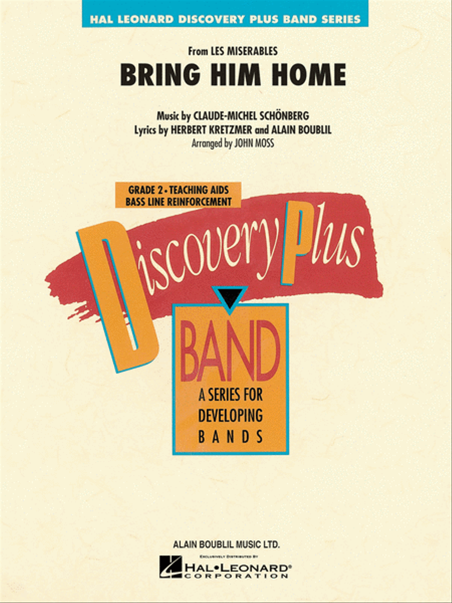 Bring Him Home (from Les Misérables) Concert Band scores gallery preview page 1