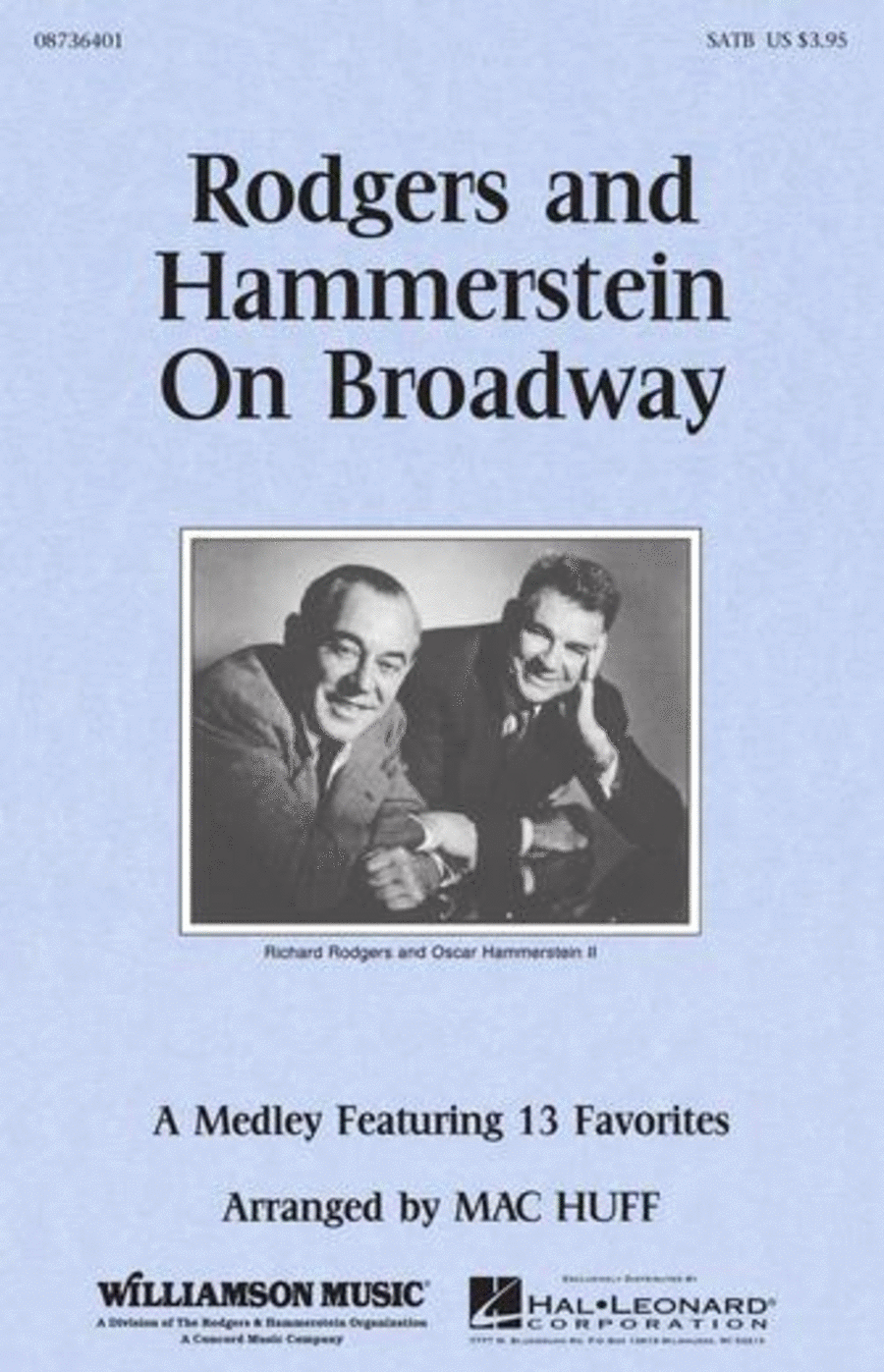 Rodgers and Hammerstein on Broadway (Medley) Choir scores gallery preview page 1